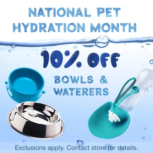 Pet Hydration Month…
