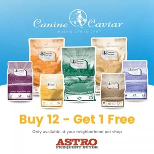 Canine Caviar | 22lb Kibble | OFFICIAL Buy 12, Get 1 FREE