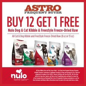 Nulo DOG | 5oz - 8oz Freeze Dried SM | Official Buy 12 Get 1 Free
