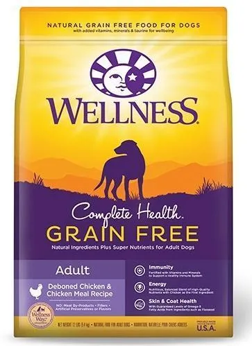 Complete Health Natural Adult Grain Free Deboned Chicken & Chicken Meal Recipe Dry Dog Food 24-Lb