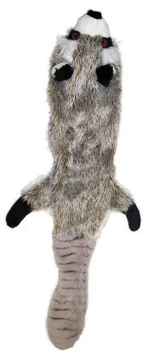 Skinneeez Racoon Dog Toy 24" Plush Toy