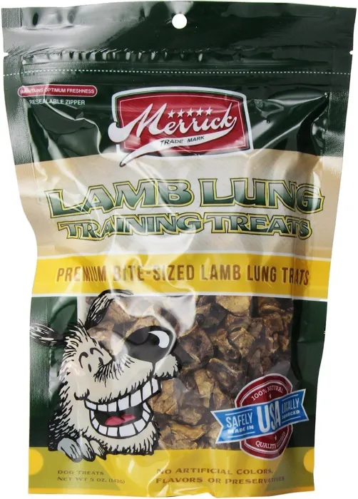 Lamb Lung Training Dog Treats 5-oz