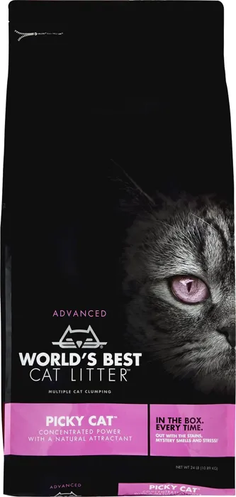 Advanced Picky Cat Multiple Cat Clumping Cat Litter 24-Lb