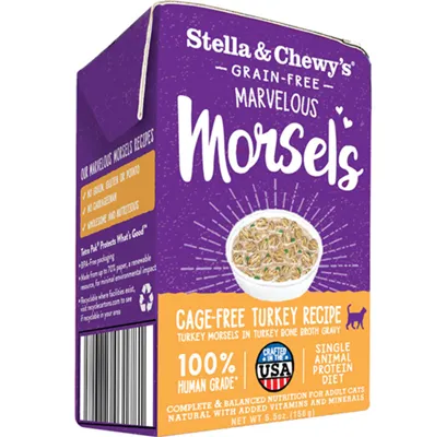Marvelous Morsels Turkey Wet Cat Food 5.5-oz