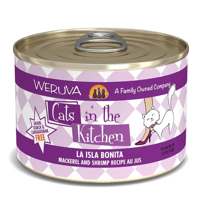 Cats In The Kitchen La Isla Bonita Canned Cat Food 6-oz