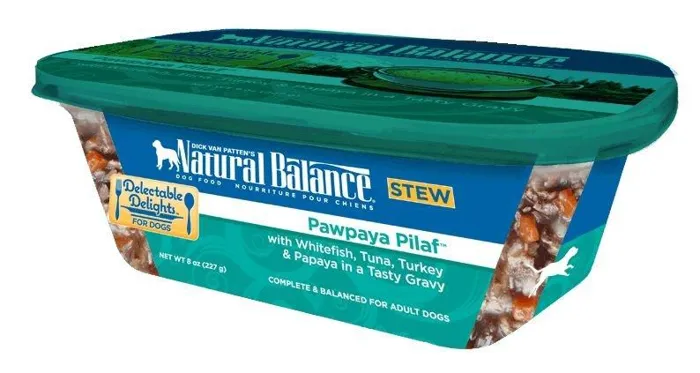 Delectable Delights Pawpaya Pilaf Wet Dog 8-oz