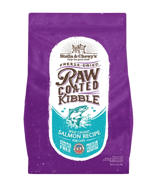 Raw Coated Kibble Wild Caught Salmon - 2.5lb