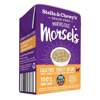 Marvelous Morsels Turkey Wet Cat Food 5.5-oz