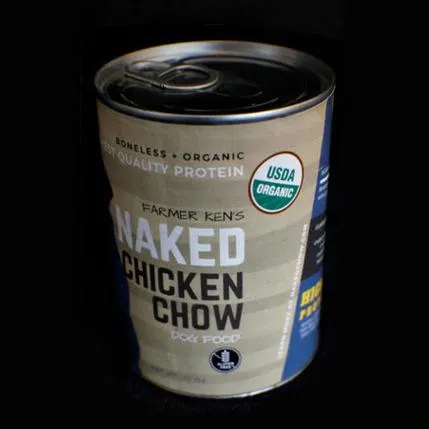 Boneless Organic Chicken Wet Dog Food 13-Oz