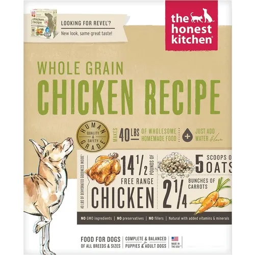 Limited Ingredient Diet Chicken Recipe Grain-free Dehydrated Dog Food 4-lb