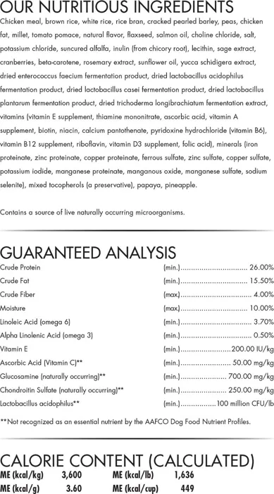 All Life Stages Chicken Meal & Rice Formula Dry Dog Food 30-lb