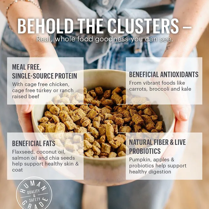Clusters Grain Free Turkey Dry Dog Food 5-Lb