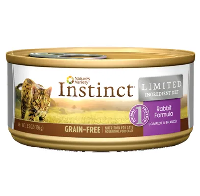 Instinct Ltd Ingr Diet Gf Real Rbt Can Cat 5.5-oz
