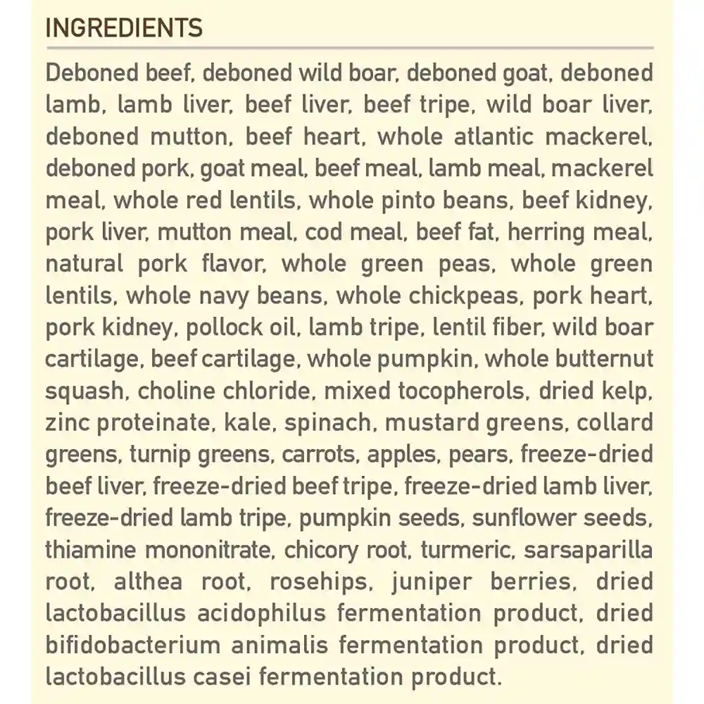 Dry Cat Food, Regional Red, Biologically Appropriate & Grain Free 12-oz