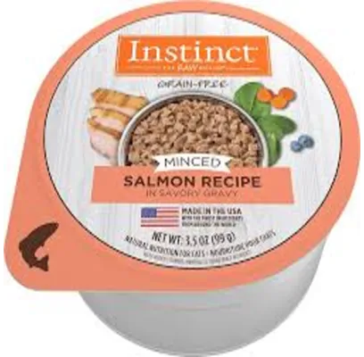 Instinct Adlt Gf Minced Slmn Nat Cups 3.5-oz
