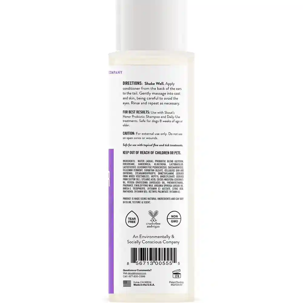 Pet Conditioner Probiotic Lavender 16-Oz
