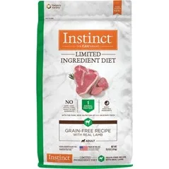 Instinct Lid Adult Gf W/ Real Lamb Nat Dog 11-lb