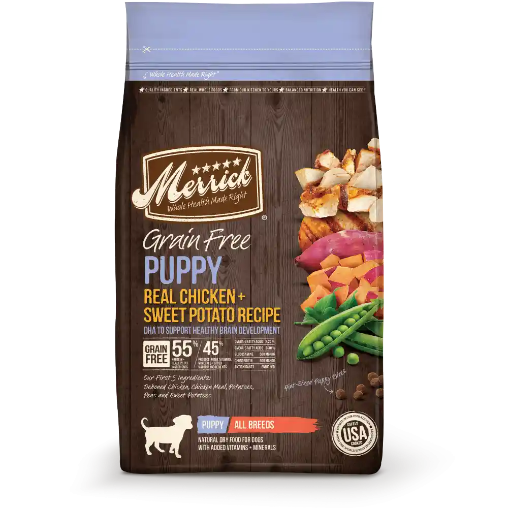 Grain Free Puppy Chicken Recipe Dry Dog Food 4-Lb