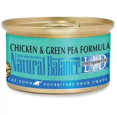 L.i.d. Limited Ingredient Diets Chicken & Green Pea Formula Grain-free Canned Cat Food 3-oz