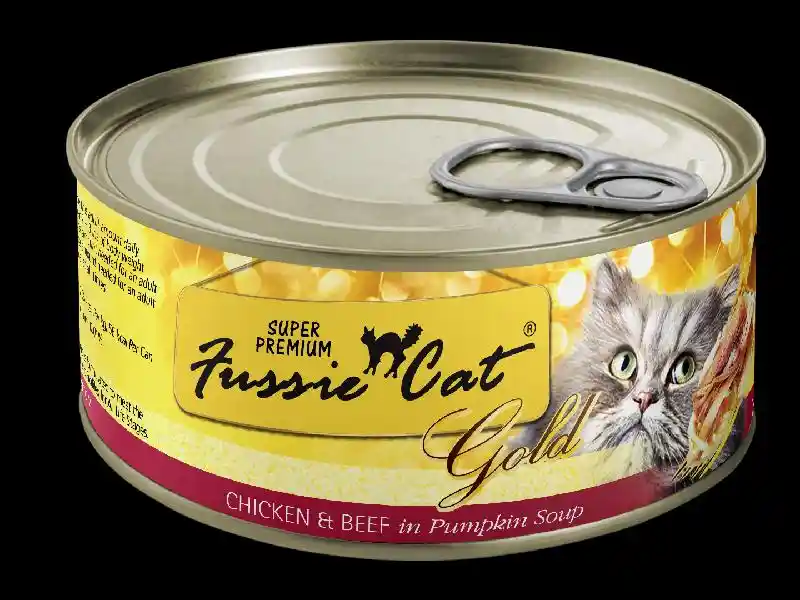 Super Premium Chicken & Beef Formula In Pumpkin Soup Grain-free Canned Cat Food 2.82-oz