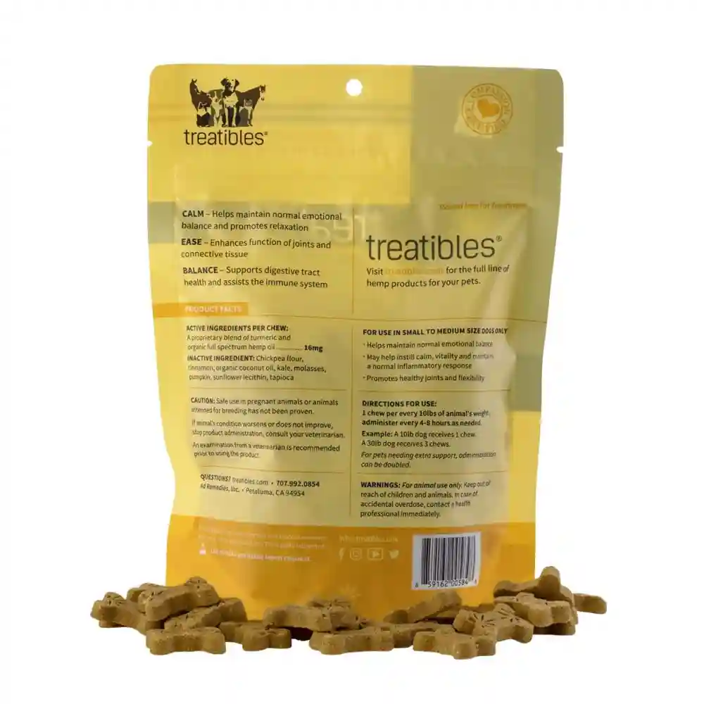 Balance (Pumpkin Flavor) Hard Chews – Canine Small Dog - 14-Ct