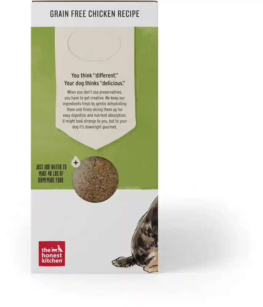 Grain-Free Chicken Recipe Dehydrated Dog Food 4-Lb