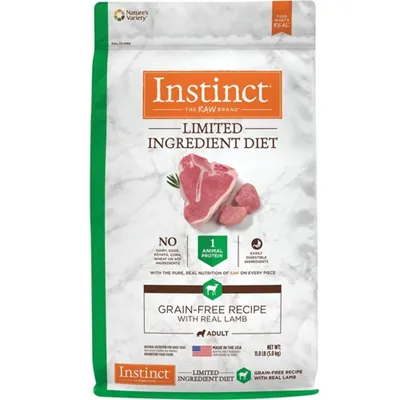 Instinct Lid Adult Gf W/ Real Lamb Nat Dog 11-lb