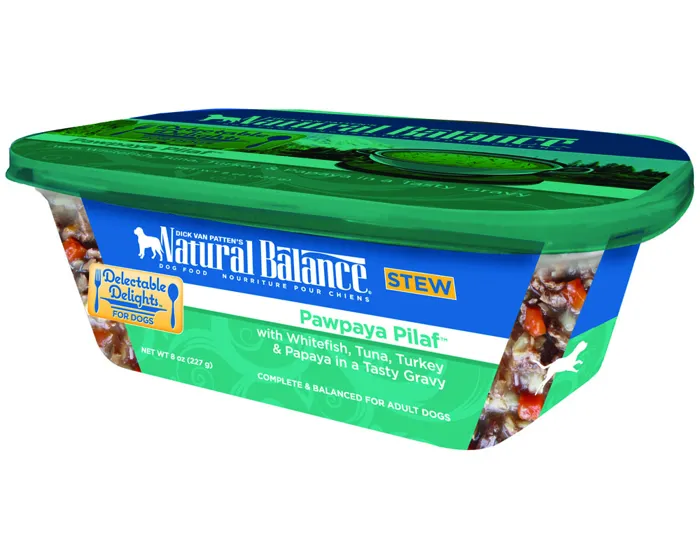 Delectable Delights Pawpaya Pilaf Wet Dog 8-oz