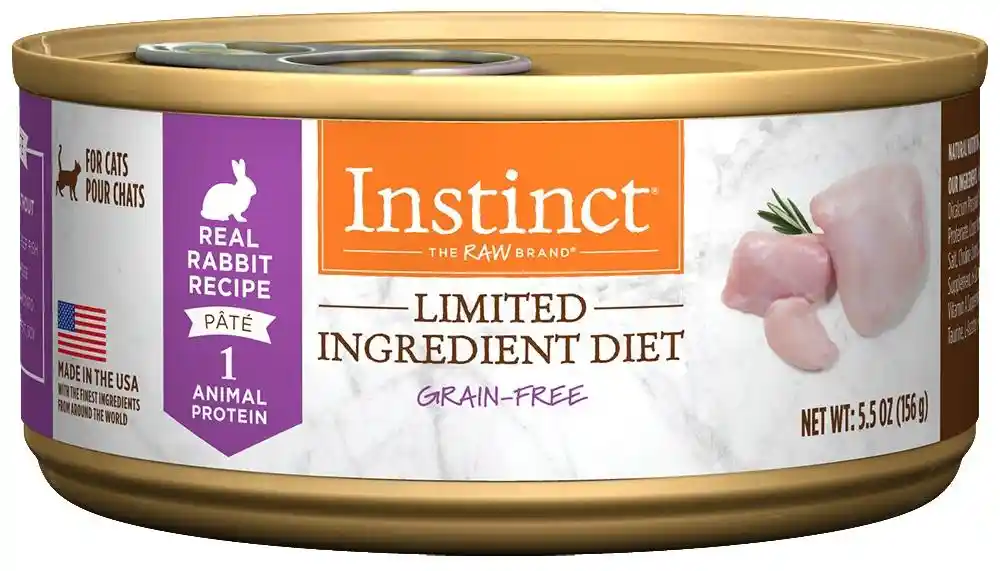 Instinct Ltd Ingr Diet Gf Real Rbt Can Cat 5.5-oz