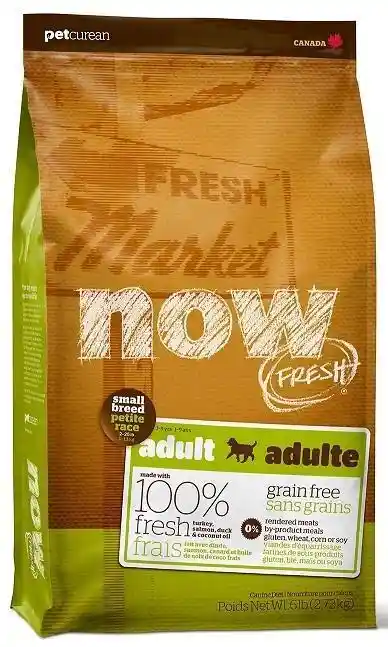 Now! Fresh Grain Free Small Breed Adult Dry Dog Food 12-Lb