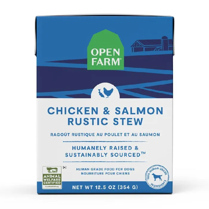 Chicken & Salmon Recipe Rustic Stew Dog Food 12.5-Oz
