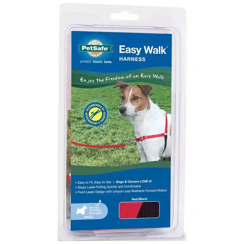 Easy Walk Harness, No Pull Dog Harness Small Red