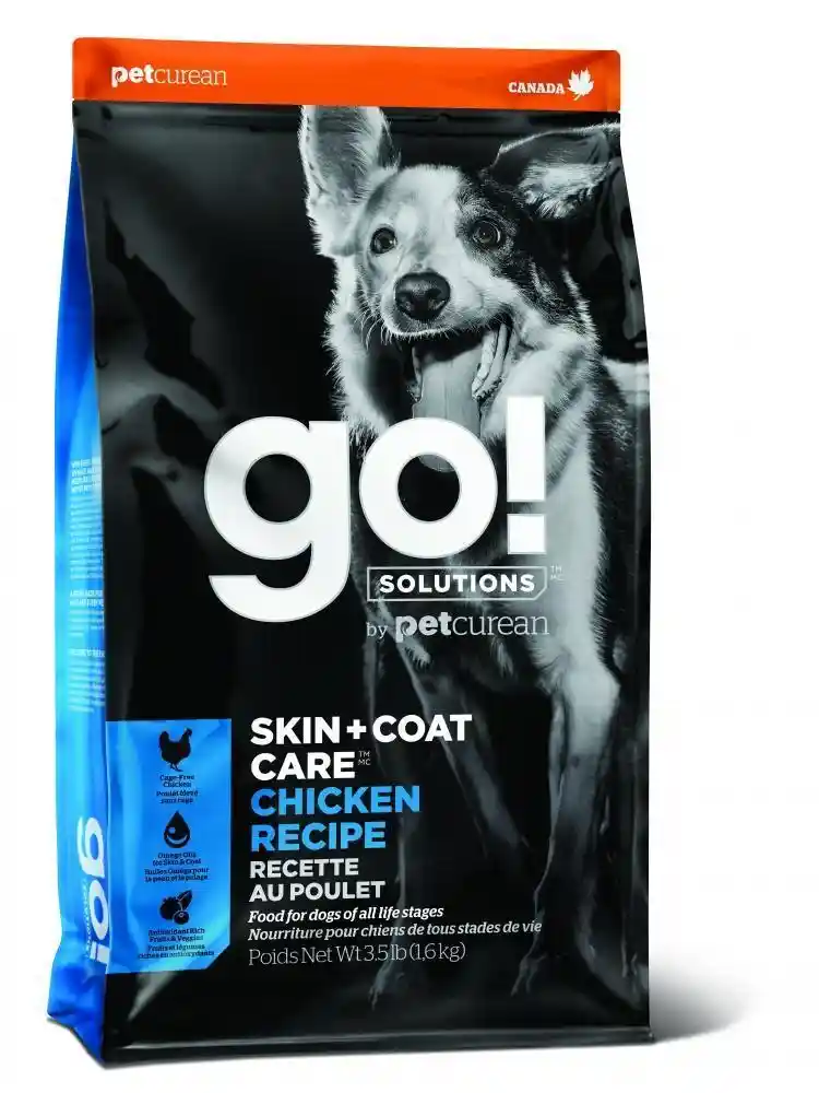 Go! Solutions Skin + Coat Care Chicken Recipe Dry Dog Food 25-Lb