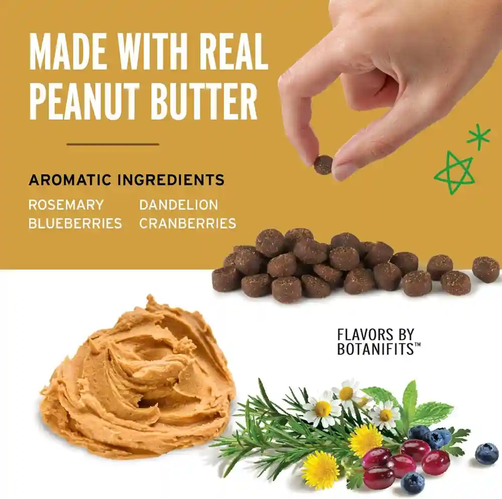 Pet Botanics Training Rewards Peanutbutter 4-oz