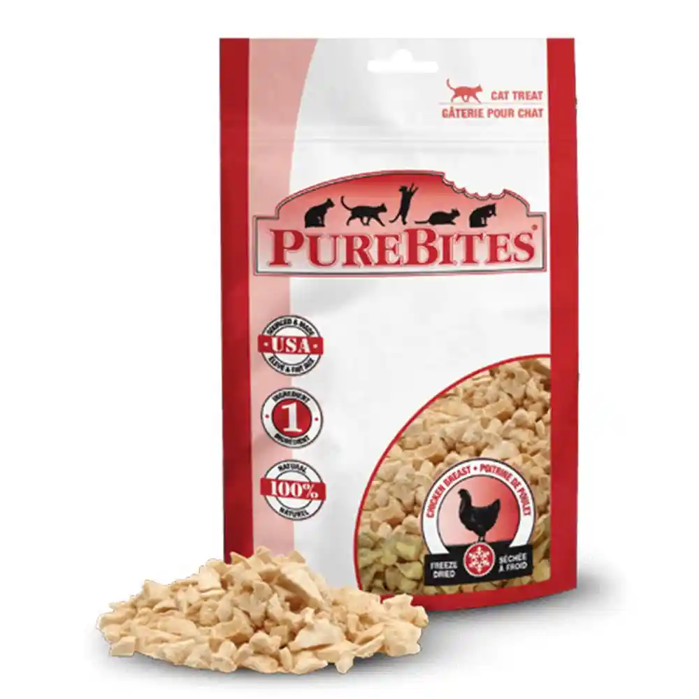 Freeze Dried Chicken Breast Cat Treats 0.6-Oz
