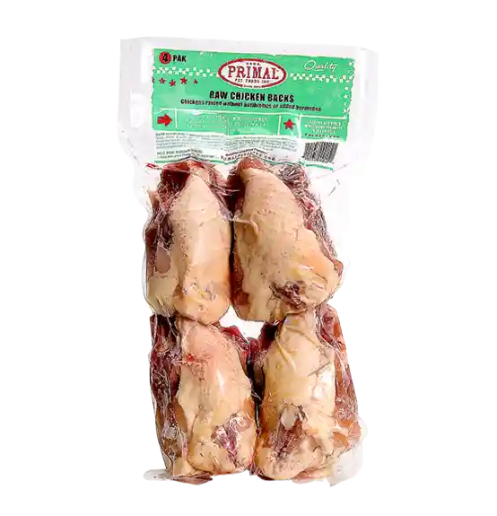 Raw Meaty Chicken Backs (4 Pak) 4-ct