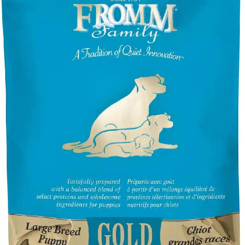 Gold Large Breed Puppy Dry Dog Food 33-lb
