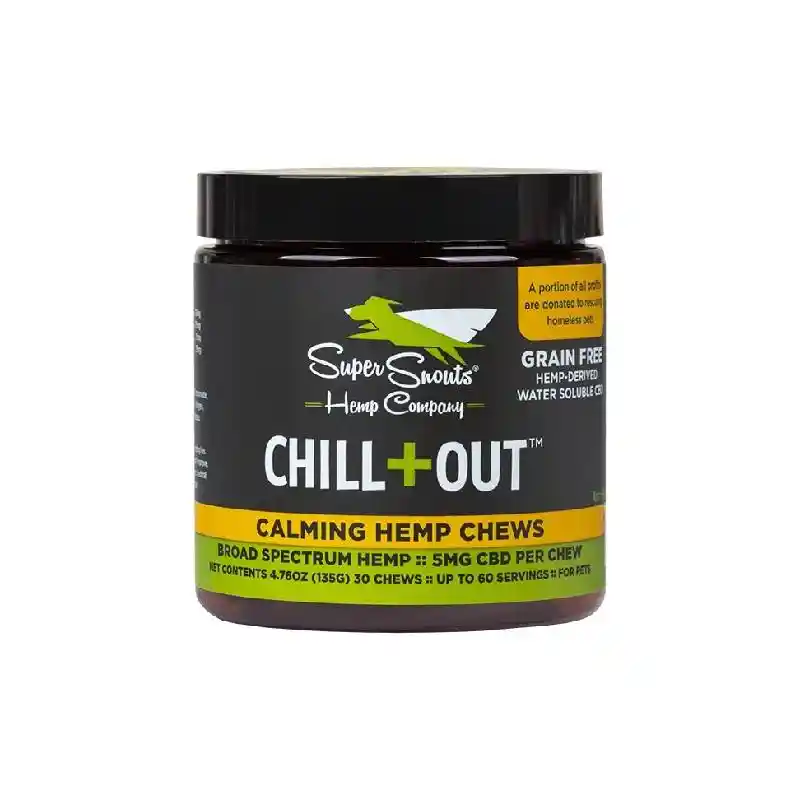 Super Hemp Broad Spectrum Cbd Chews Chill Out 30ct
