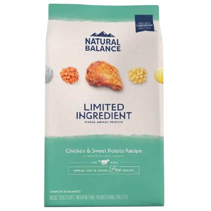 L.I.D. Limited Ingredient Diets Adult Grain Free Chicken & Sweet Potato Dry Dog Food 26-Lb