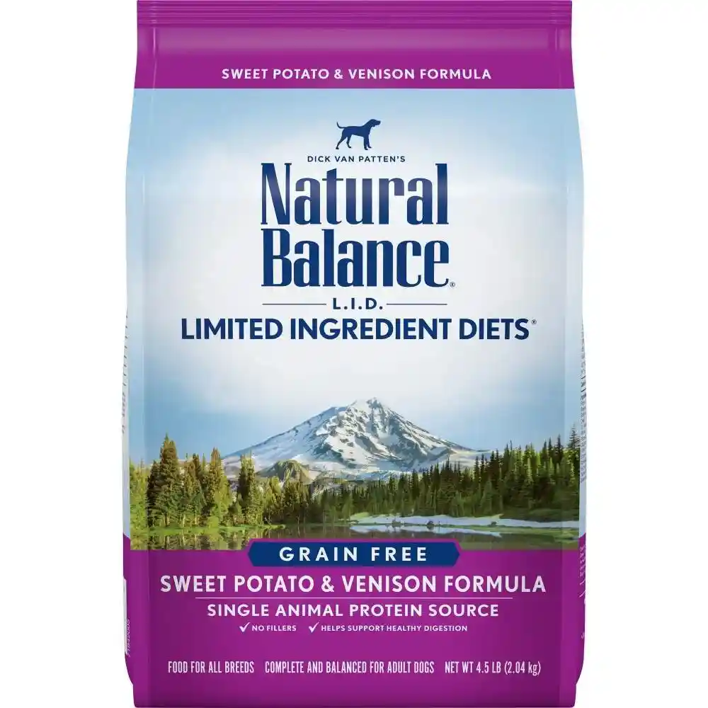 L.I.D. Limited Ingredient Diets Adult Maintenance Sweet Potato & Venison Dry Dog Food 13-Lb