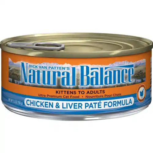 Ultra Premium Chicken & Liver Pate Formula Canned Cat Food 5.5-oz