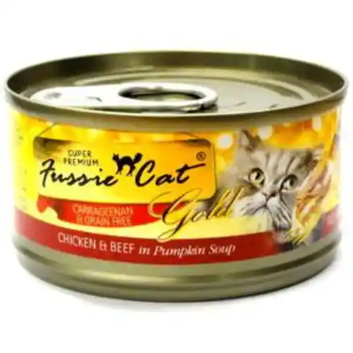 Super Premium Chicken & Beef Formula In Pumpkin Soup Grain-free Canned Cat Food 2.82-oz