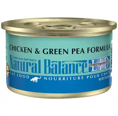 L.i.d. Limited Ingredient Diets Chicken & Green Pea Formula Grain-free Canned Cat Food 3-oz