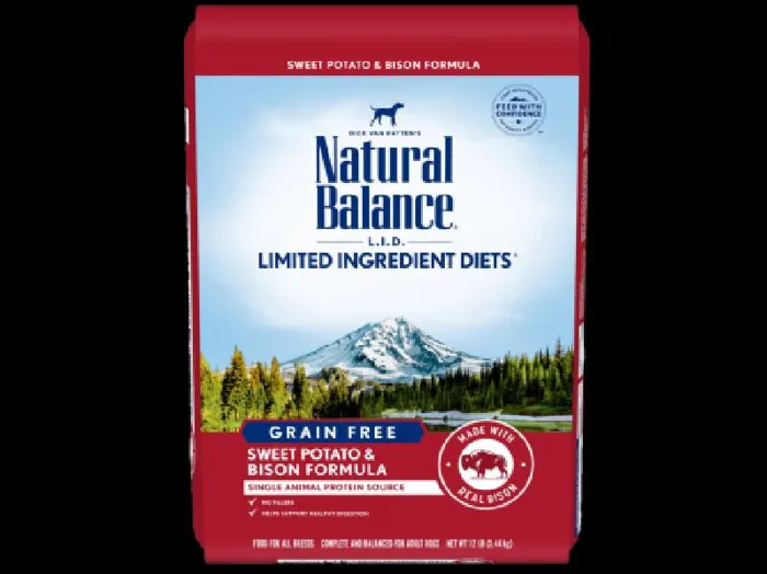Lid Sweet Potato & Bison Dry Dog Food 4.5