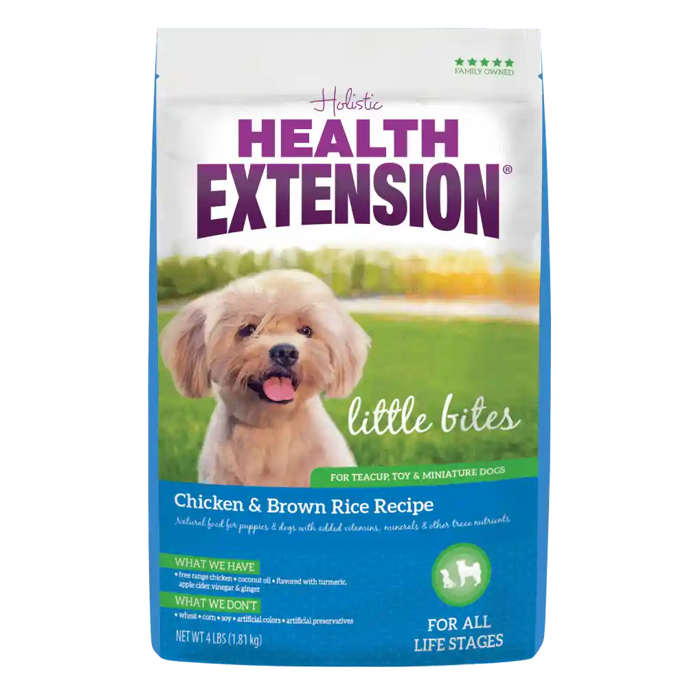 Little Bites Small Breed Chicken & Brown Rice Dry Dog Food 18-Lb