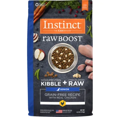 Instinct Raw Boost Senior Gf W/ Real Chkn Nat 4-lb