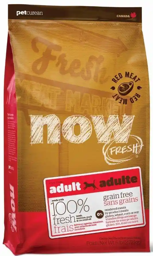 Now! Fresh Grain Free Red Meat Recipe Dry Dog Food 6-Lb