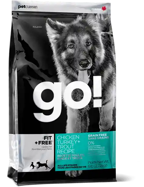 Go! Fit + Free Grain Free Recipe Dry Dog Food 6-lb