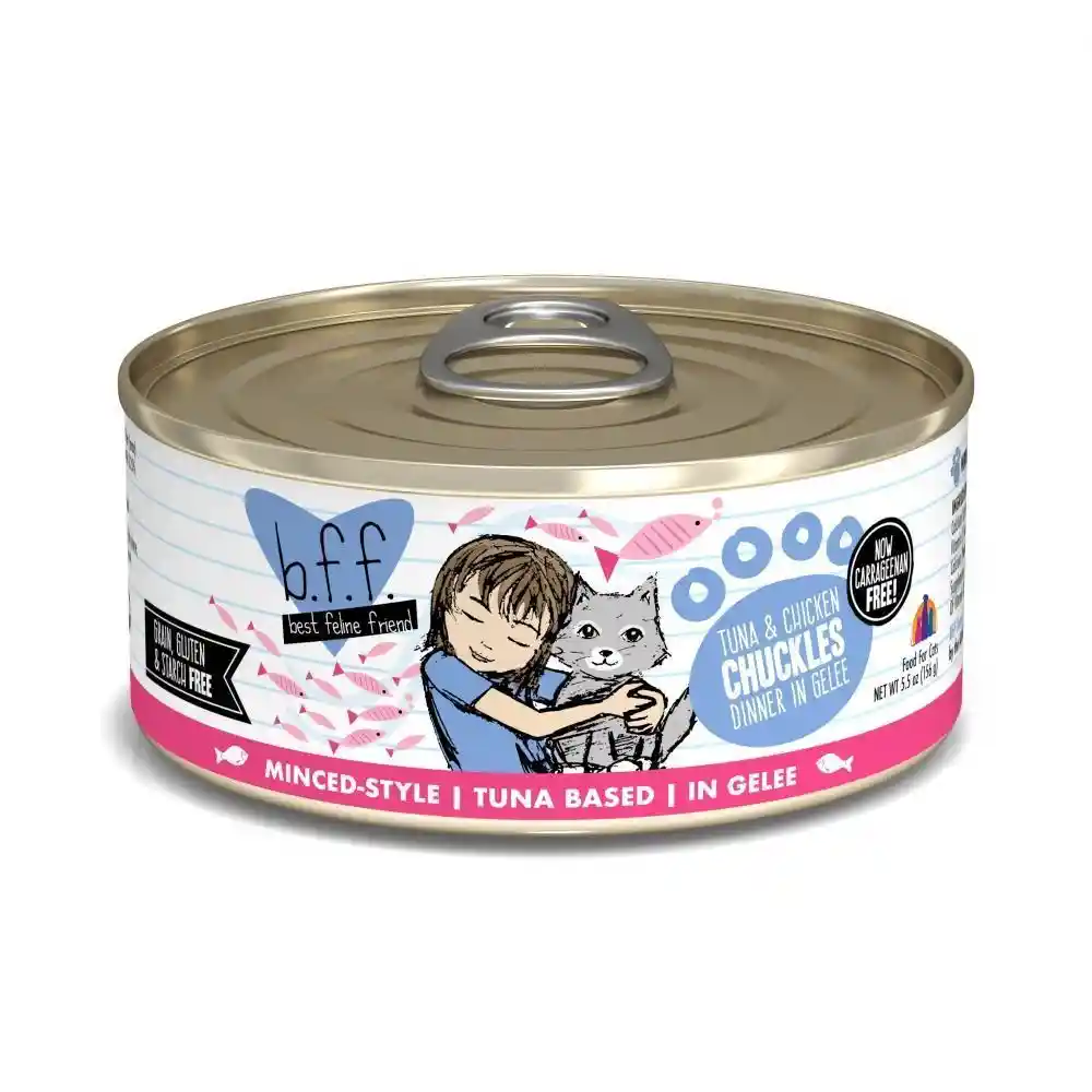 Weruva Bff Cat Can Chuckles Tuna & Chicken 5.5-oz