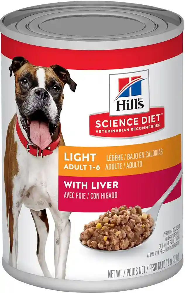 Adult Light With Liver Recipe Canned Dog Food 13-Oz